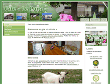 Tablet Screenshot of gite-le-puits.fr
